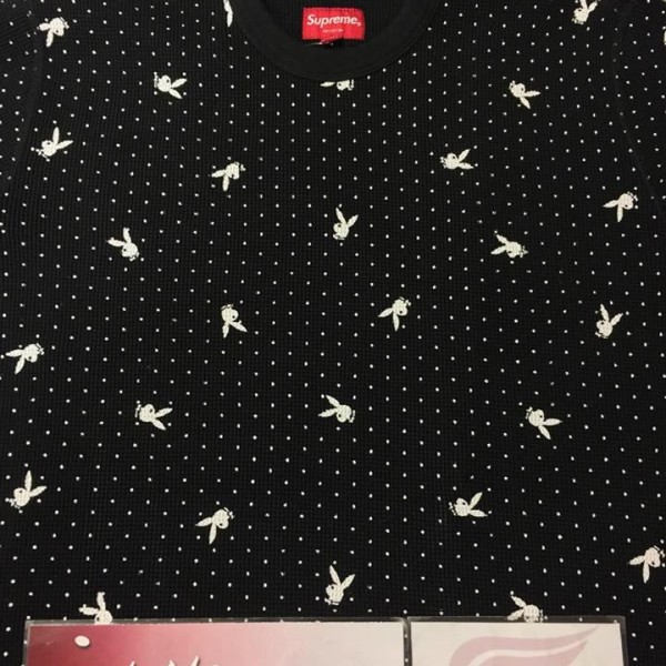 2017 Sup Playboy Waffle Thermal Black