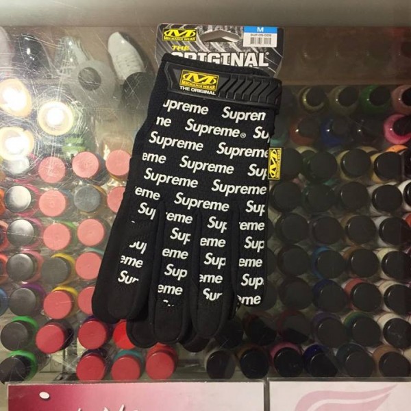 2017 Sup Mechanix Wear Gloves Black Size Medium