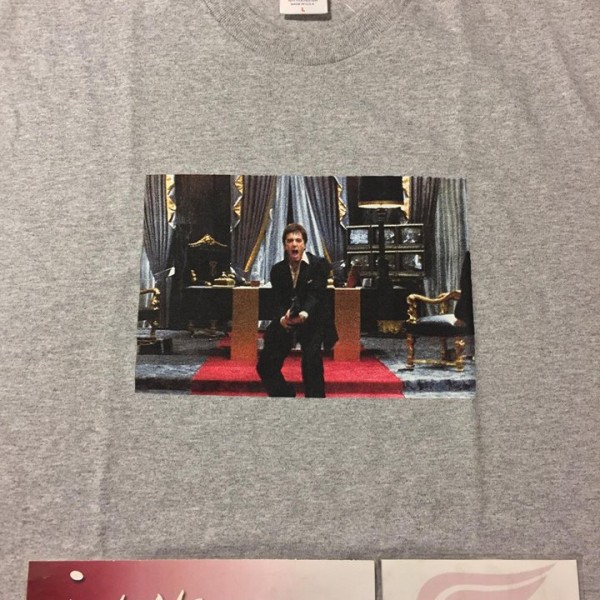 2017 Sup Scarface Friend Tee Heather Grey