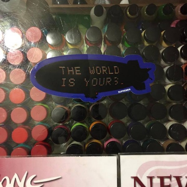 2017 Sup Scarface Blimp Sticker