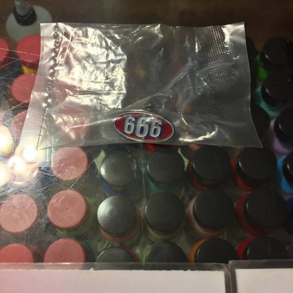 2017 Sup 666 Oval Pin