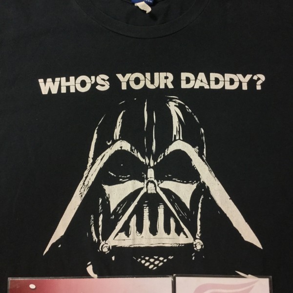 2015 Darth Vader Who's Your Daddy Tee Black