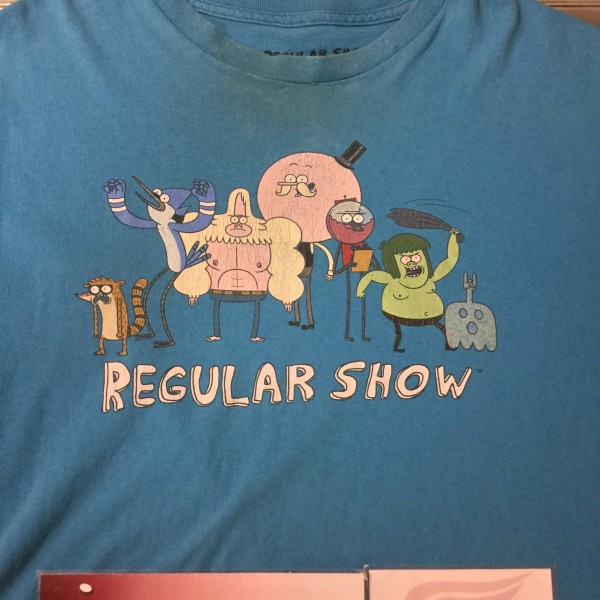 2010 Cartoon Network Regular Show Tee Blue