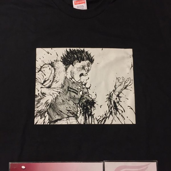 2017 Sup Akira Arm Tee Black