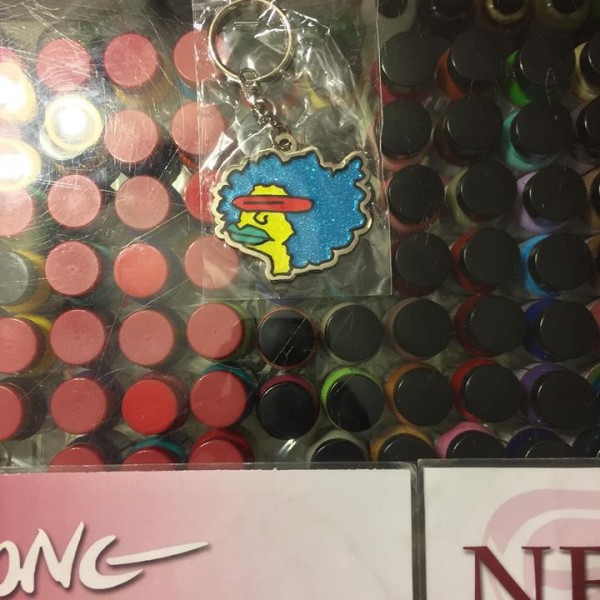 2017 Gonz Ramm Keychain Blue Hair