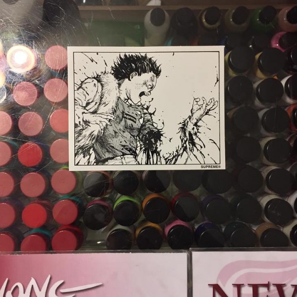 2017 Sup Akira Arm Sticker