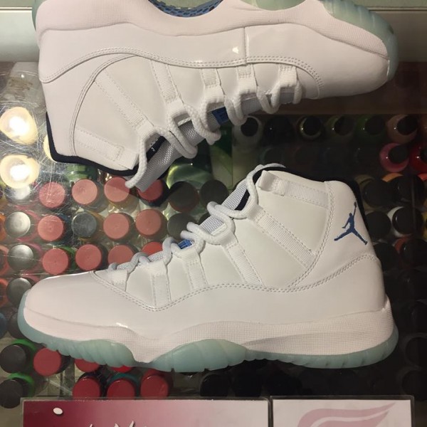 2014 Nike Air Jordan XI Legend Blue Men No Box 