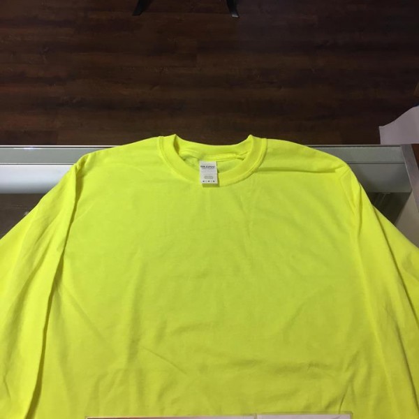 2017 Gildan Long Sleeve Tee Neon 