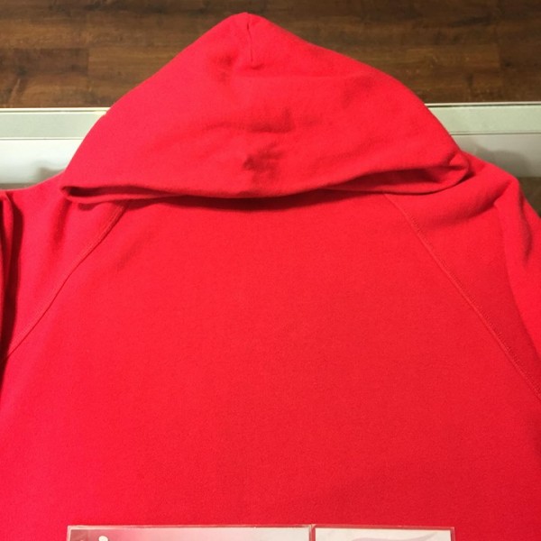 2016 FOG Fear Of God Pacsun Collection 1 Hoodie Side Zip Red
