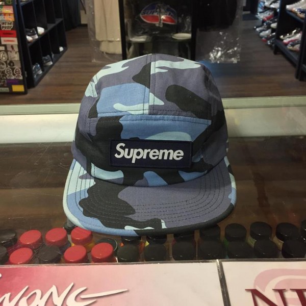 2015 Sup Ripstop Camp Cap Blue Camo