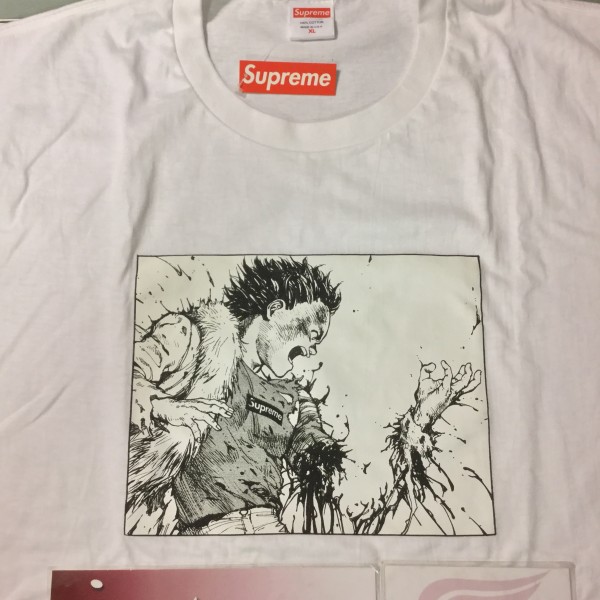 2017 Sup Akira Arm Tee White