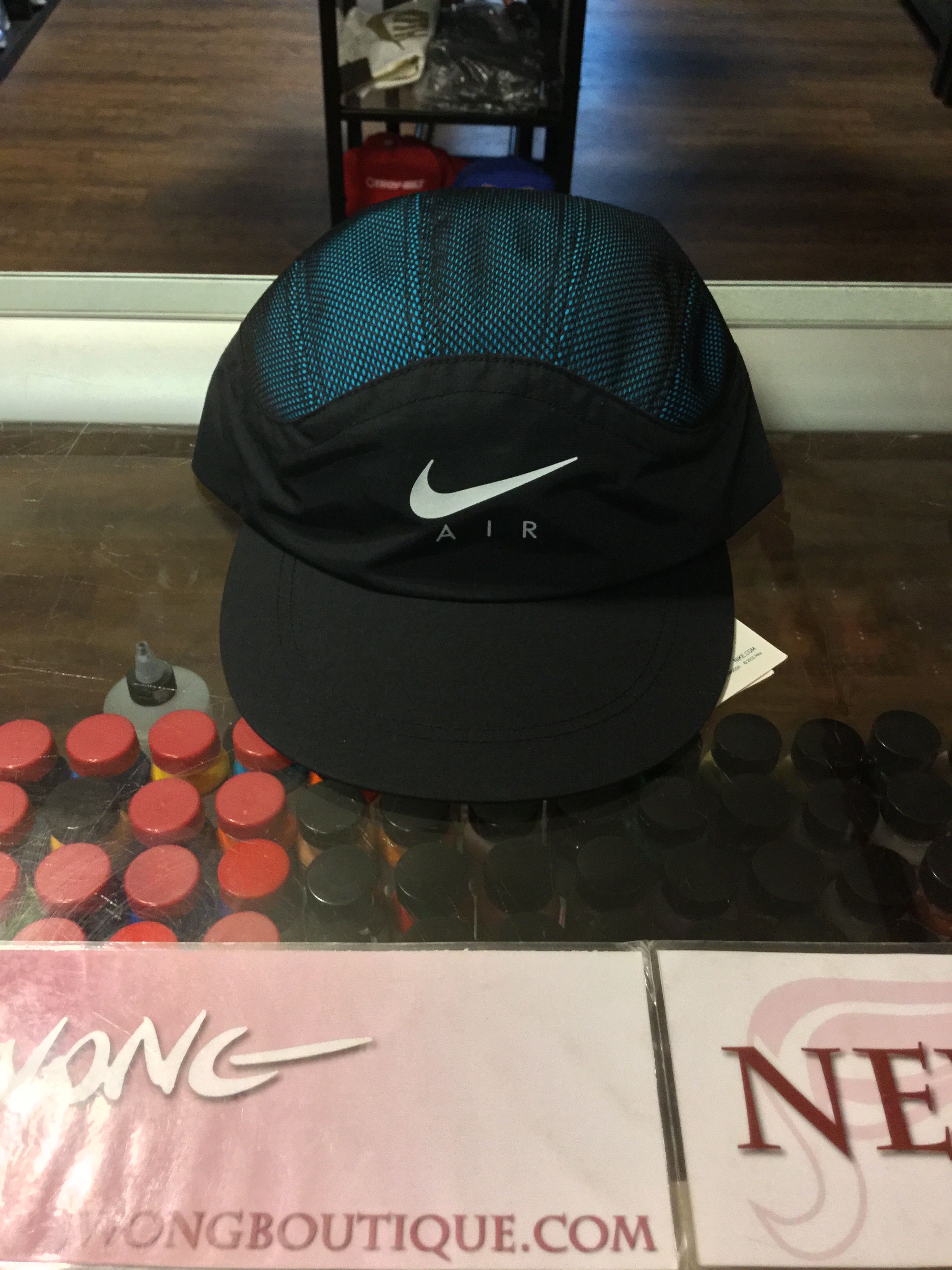 2017 Supreme Nike Trail Running Hat Blue | Jwong Boutique