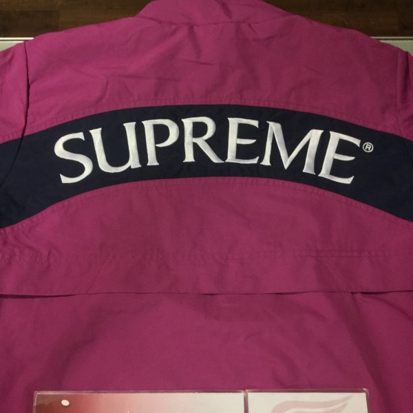 2017 Sup Arc Logo Track Jacket Magenta