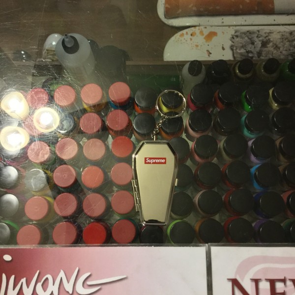 2017 Sup Coffin Keychain Silver