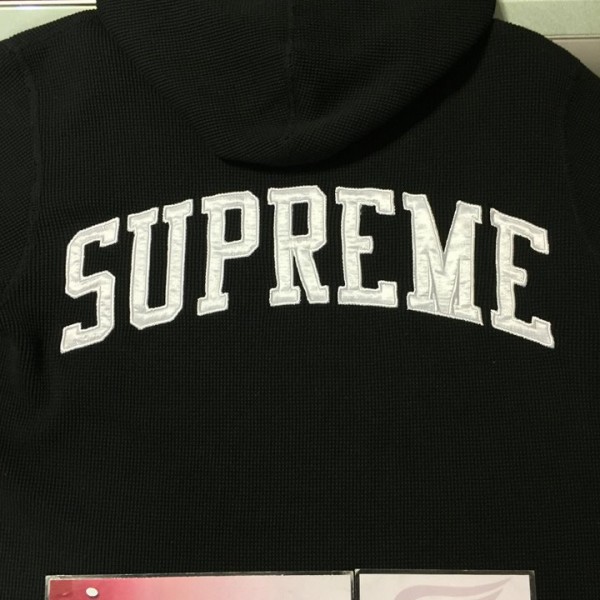 2016 Sup Hooded Waffle Thermal Black