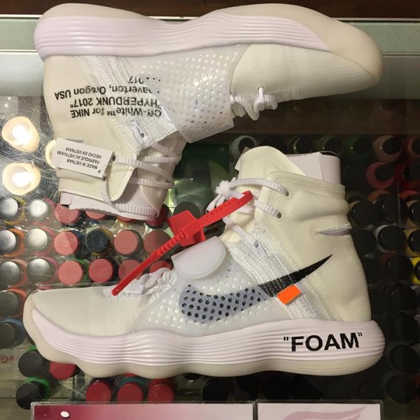 2017 Nike The 10 Off White Hyperdunk Flyknit