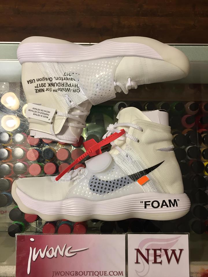 2017 Nike The 10 Off White Hyperdunk Flyknit | Jwong Boutique