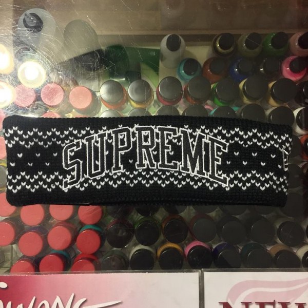 2017 Sup New Era Arc Logo Headband Black