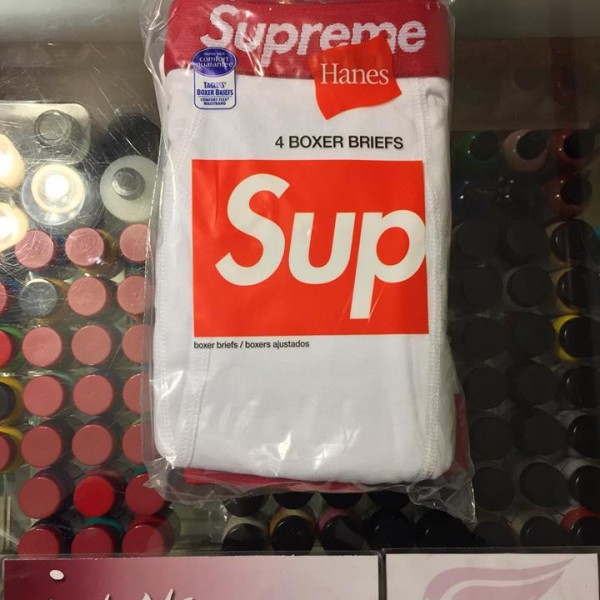 2016 Hanes Boxer Briefs White 4 Pack