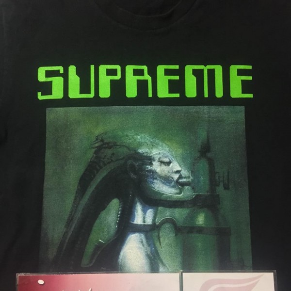 2014 Sup Alien Tee H.R. Giger Black