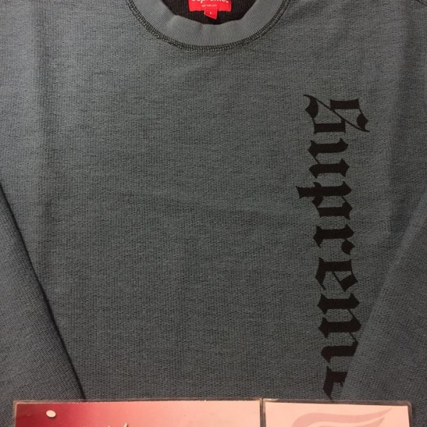 2017 Sup Reverse Terry LS Long Sleeve Tee Slate