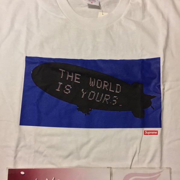 2017 Sup Scarface Blimp Tee White