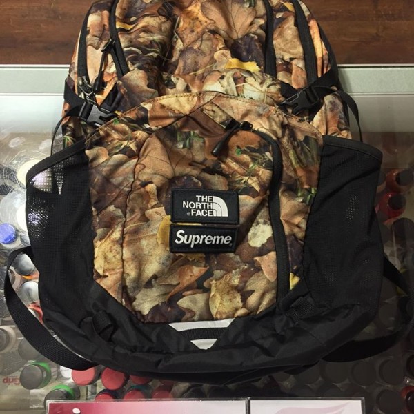2016 Sup The North Face Pocono Backpack Leaves