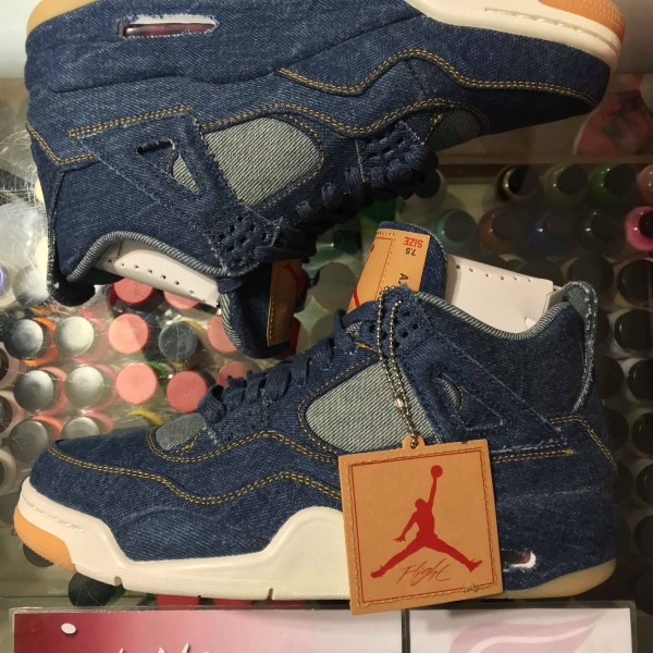 2018 Nike Air Jordan IV Levi's Denim 