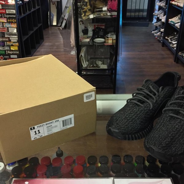 2015 Adidas Yeezy Boost 350 Pirate Black 1.0