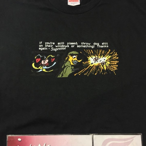 2017 Sup Dog Shit Tee Black