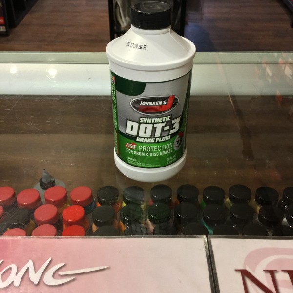 2017 Johnsen's Synthetic Dot 3 Brake Fluid