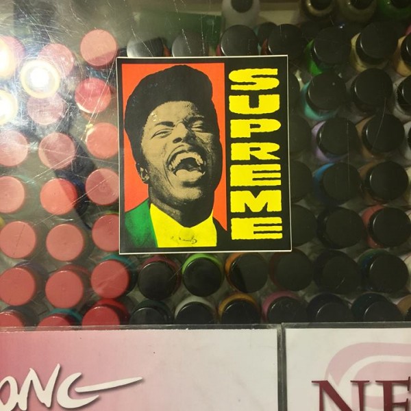 2011 Sup Here's Little Richard Sticker Damaged