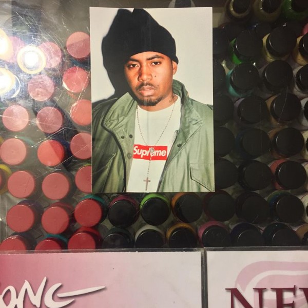 2017 Sup Nasty Nas Sticker Damaged