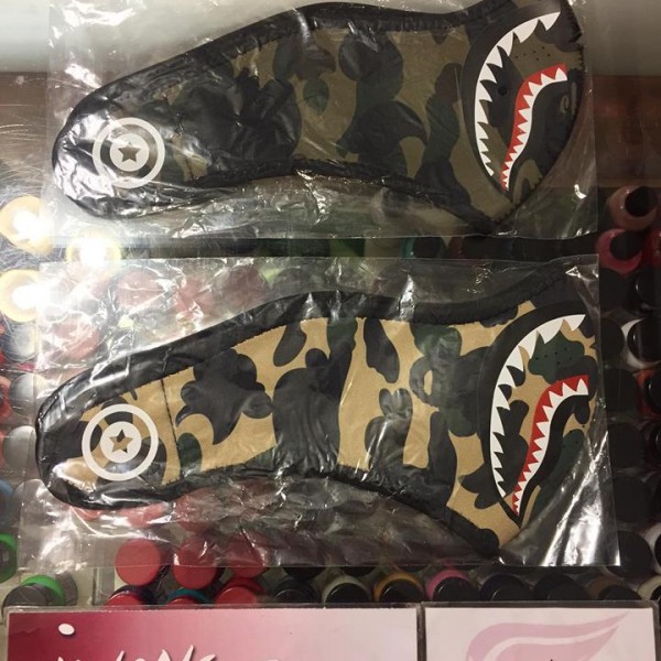 2017 Bape Shark Ski Mask Packaged