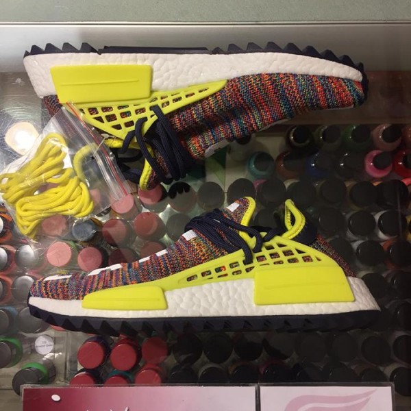 2017 Adidas Pharrell X NMD PW Human Race Multicolor  