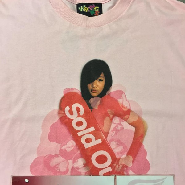 2007 Wrongworks We Sold Out Xmas Tee Pink