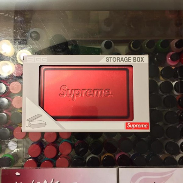 2018 Sup Sigg Small Storage Box Red