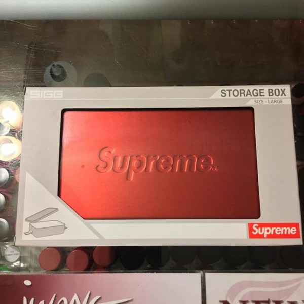 2018 Sup Sigg Large Storage Box Red