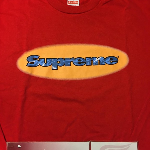 2018 Sup Ripple LS Long Sleeve Tee Red