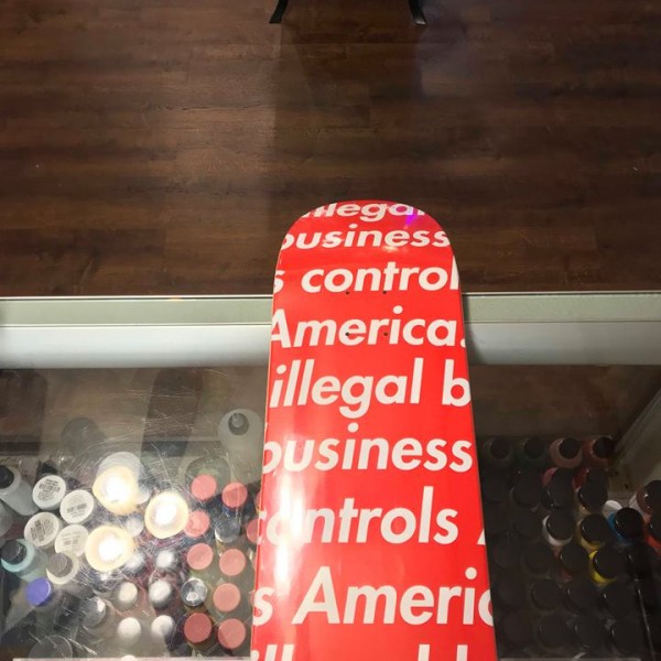 2018 Sup Illegal Business Deck Red