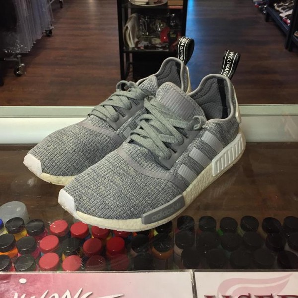 2016 Adidas NMD R1 Glitch Camo Solid Grey