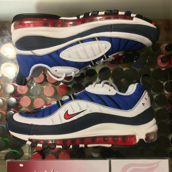 2018 Nike Air Max 98 Gundam University Red Youth