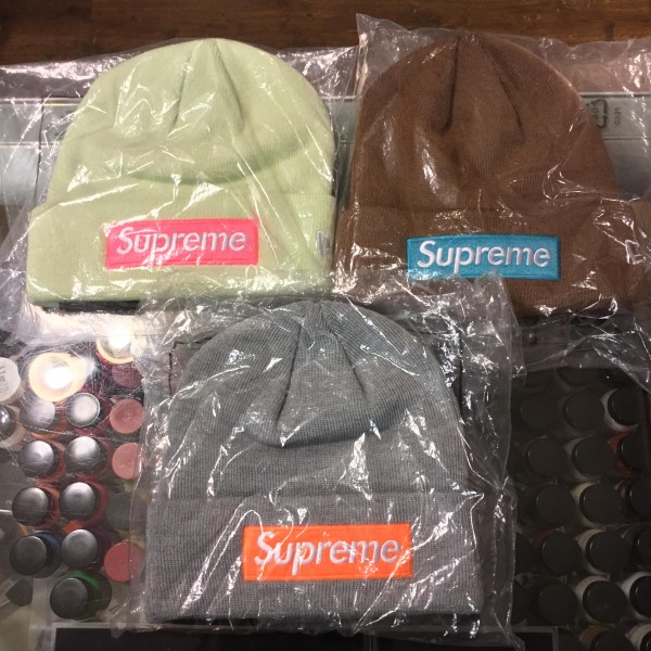 2017 Sup New Era Box Logo Beanie Los Angeles