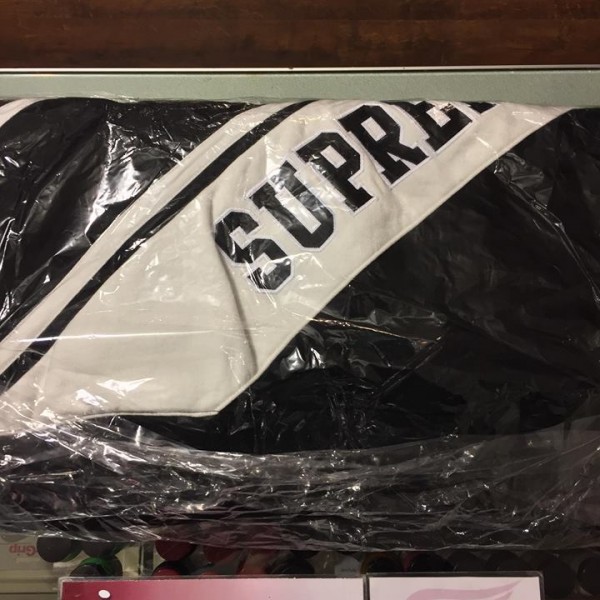 2018 Sup Diagonal Hooded Sweatshirt Black