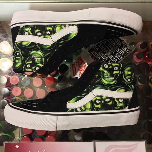 2018 Sup Vans Skull Pile Sk8 Hi Pro