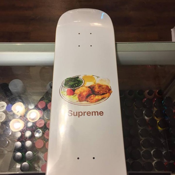 2018 Sup Chicken Dinner Deck White
