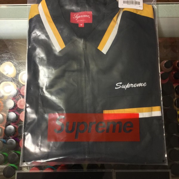 2018 Sup Zip Up Work Shirt Black