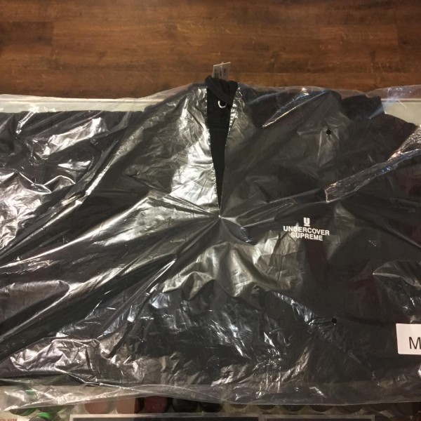 2018 Sup Undercover Public Enemy Terrordome Hooded Sweatshirt Black