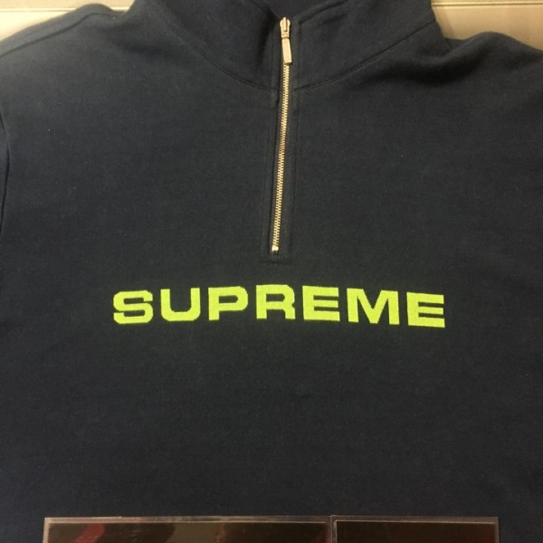 2016 Sup Jacquard Athletic Half Zip Navy