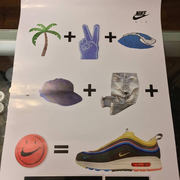 2018 Nike Air Max 1/97 Sean Wotherspoon Poster 